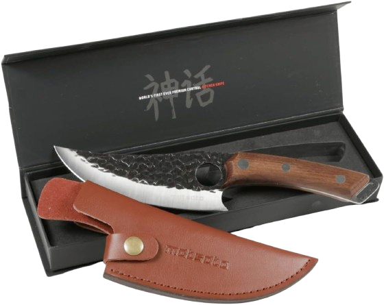 Chef Knife with Premium Leather Sheath 