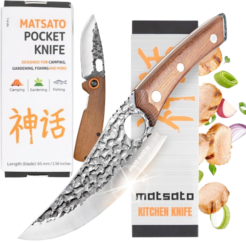 Japanese Steel Knife Set Folding and Kitchen